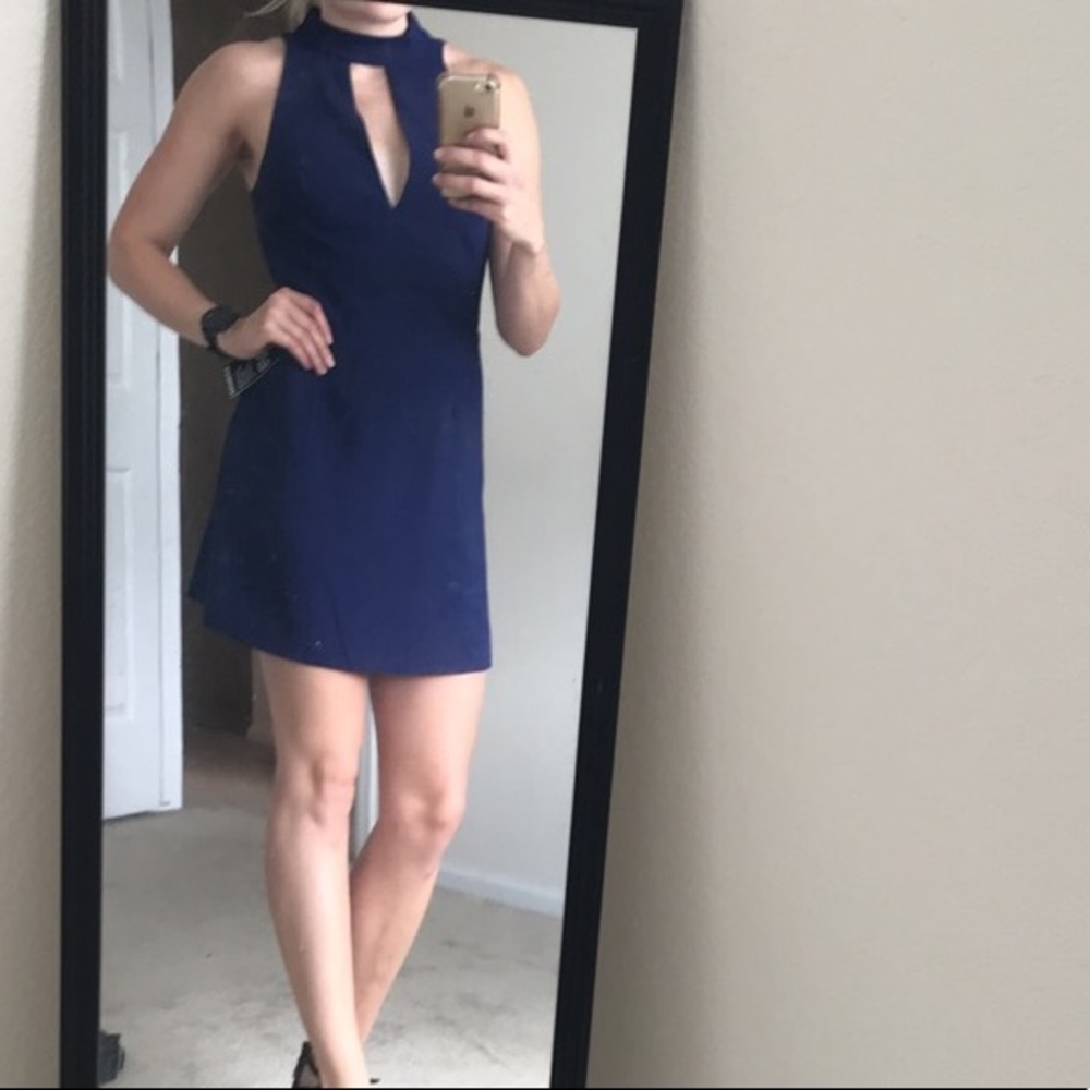 Express Lace Open Back Dress - NWT